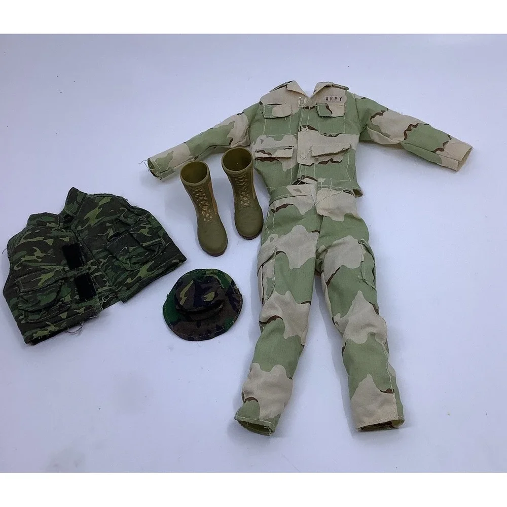 1/6 Scale Military Camo Uniform Outfit Set for 12
